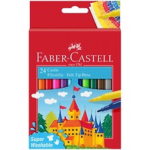 Фломастеры «Замок» Faber -Castell, 24 цвета