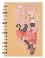 Скетчбук А5 100л "Solitude" белый офсет, 100г/м2, евроспираль