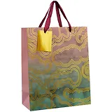 Пакет А4 32*26*12 Розовый туман нейтр., бум.мат.ламинат