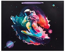 Пакет А3+ 40*50*15 "Space skate" дет., бум.мат.ламинат, ассорти
