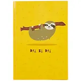 Книга для записей «Day by Day. Ленивец», 100 листов, А5