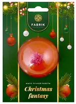 Новогоднее подарочное мыло с шиммером Christmas fantasy (оранжевое) (50 г)