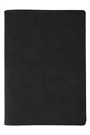 Книга для записей без линовки "Portfolio", черная, А5, 112 листов