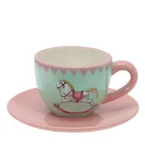 Набор чашка с блюдцем Лошадка (250мл) (825278)