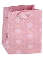 Пакет А6 14*11,5*6 "Shining hearts" жен., бум.мат.ламинат