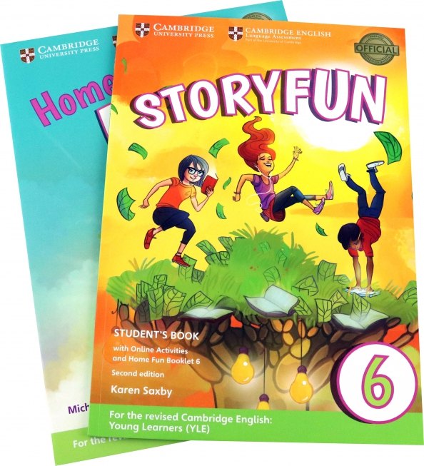 Storyfun for Flyers. Level 6. Students Book with Online Activities and Home Fun Booklet 6 (комплект из 2-х книг)
Storyfun for Flyers. Level 6. Students Book with Online Activities and Home Fun Booklet 6 (комплект из 2-х книг)