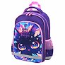 Рюкзак школьный «Magic kitty» для девочки, 1–4 класс, 1 отделение, 3 кармана, 38 см, полиэстер, Пифагор