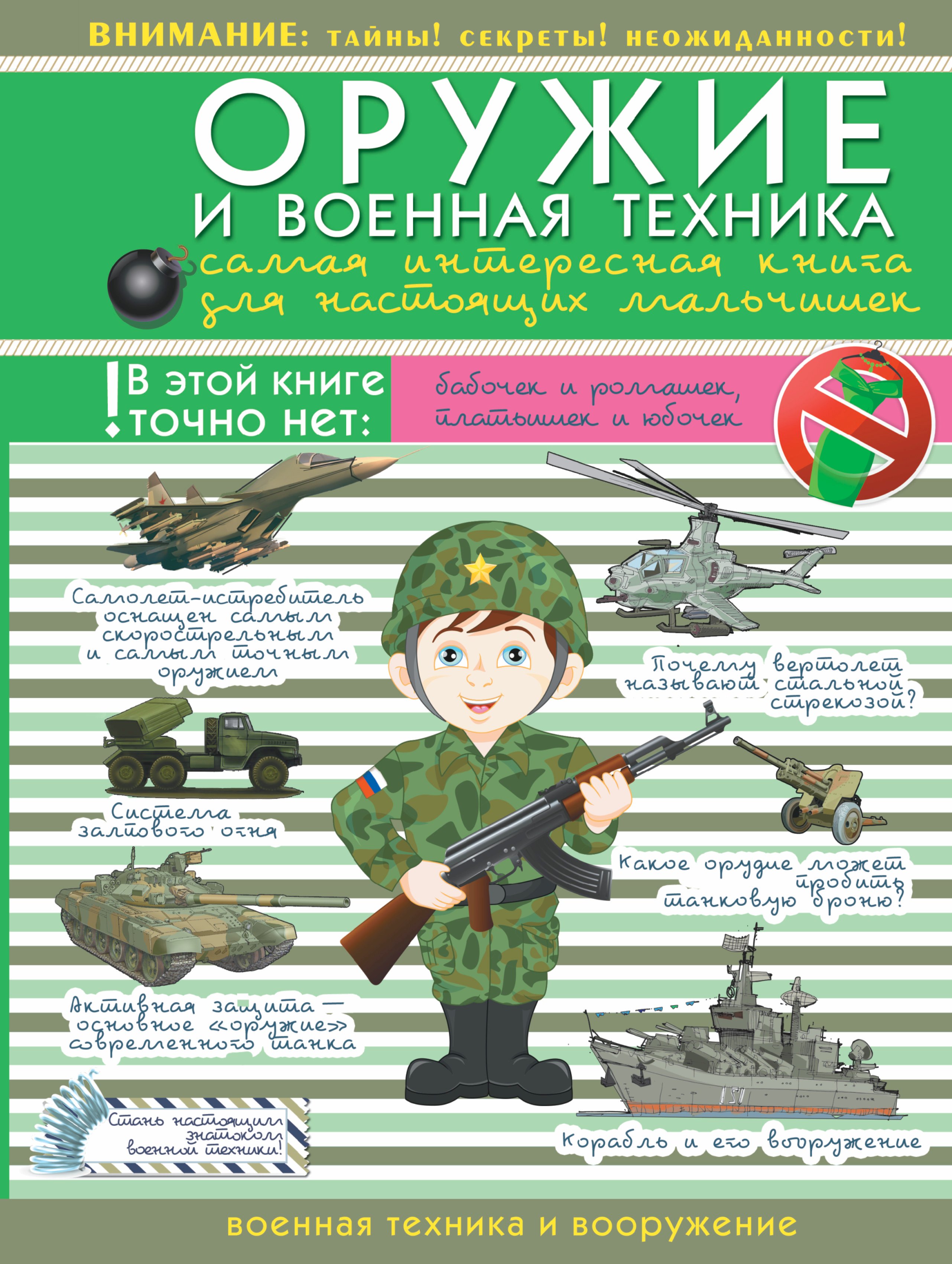 ДляНастМальчишек Оружие и военная техника: самая интересная книга для настоящих мальчишек
ДляНастМальчишек Оружие и военная техника: самая интересная книга для настоящих мальчишек