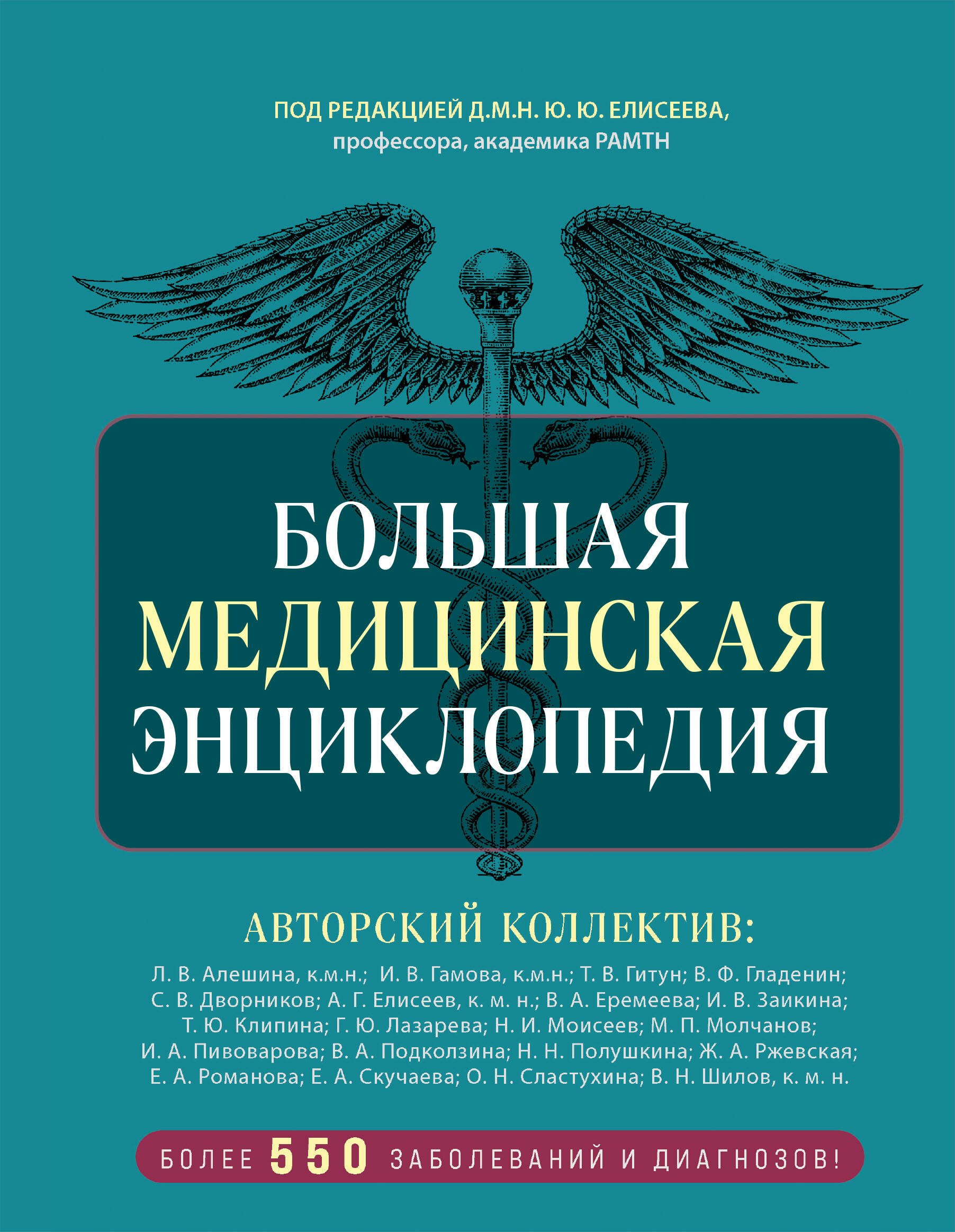 Большая медицинская энциклопедия. Более 550 заболеваний и диагнозов с полным описанием
Большая медицинская энциклопедия. Более 550 заболеваний и диагнозов с полным описанием