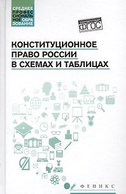 Конституционное право России в схемах и таблицах