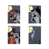 Блокнот А6 80л кл. "Жил-был Пес" клетка, офсет 60г/м2, спираль, Erich Krause