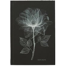 Записная книжка «Flower. 1» А6+, 64 листа в точку, Listoff