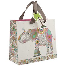 Подарочный пакет «Big elephants», А5
