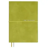 Ежедневник дат. 2026г. А6+ 128л "Шеврет" оливковый, кожзам, мягк. переплет, застёжка-резинка, закладка, тисн. фольгой, офсет, справ.мат-лы, 2 ляссе, инд.уп