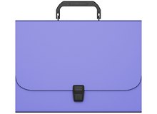 Папка -портфель пластиковый «Matt Pastel» А4, фиолетовый, Erich Krause