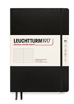 Книга для записей B5, 109 листов в точку "Composition", твердая обложка, Черный, Leuchtturm1917