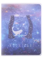 Записная книжка А6 80л лин. "Moonlignt" в ПВХ-обложке, тонир.внутр.блок, ассорти