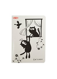Тетрадь общая «Cat story», 60 листов в клетку, А5, в ассортименте - Marker Arte