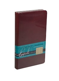 Еженедельник недат. А6 80л "MEGAPOLIS VELVET" бордовый, иск.кожа, тонир.блок, золотой обрез, ляссе, Bruno Visconti