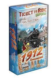 Настольная игра, Hobby World, Ticket to Ride. Европа: 1912, 1626