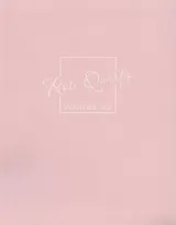 Книга для записей А5+ 96л кл. "Rose Quartz" интеграл.перепл., матов.ламин., выб.лак.