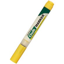 Маркер меловой "Chalk Marker" желтый, 3мм
