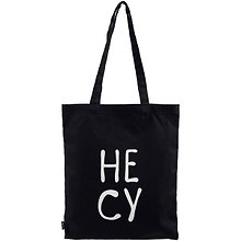 Сумка-шоппер НеСу черная, текстиль 40см.*35см.