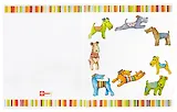 Обложки Феникс+ для тетрадей цв. (3шт. в наборе) СОБАЧКИ 40.5*21,8см, ПВХ, ПЭТ с европодвесом