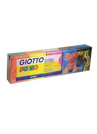 Пластилин 10цв 500гр "Giotto Pongo" восковой, Fila
