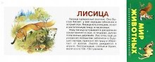 Мир Животных. Карточки