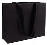 Пакет А4 35*28*11 "Black" горизонт., нейтр.