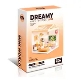 8006 Конструктор интерьерный для детского творчества – сборный домик Fairy Care «Роскошная современная гостиная», количество деталей - 92 (материалы: пластик, металл, картон), со световыми эффектами (