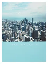 Книга для записей А4 160л кл. "Мегаполис" 7БЦ, глянц.лам, офсет