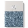 Книга для записей А4 100л кл. "DITSY. Blue Flowers" 7БЦ, глянц.лам, офсет
