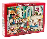 Пазл Castorland, 1500 элементов - Переполох в ванной комнате