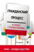 Гражданский процесс в схемах с комментариями. 4-е издание. Переработанное и дополненное