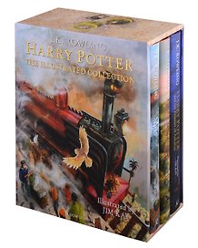 Комплект Harry Potter : The illustrated collection (3 книги в футляре)