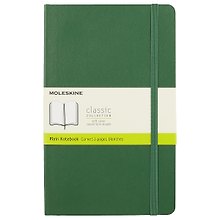 Записная книжка Moleskin Classic Soft Large, зелёная, 96 листов, А5