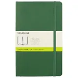 Записная книжка Moleskin Classic Soft Large, зелёная, 96 листов, А5
