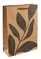 Пакет А4 32*23*9 "Ветка"крафт, женск.