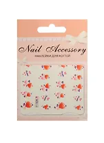 Наклейки декоративные на ногти 1, Сердца 1 7*10см