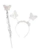 Набор маскарадный: волшебная палочка и ободок (полипропилен, полиэстер) (38х25см) (89598)