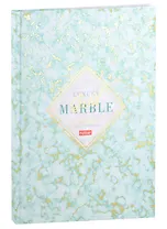 Книга для записей А4 80л кл. "Мраморная коллекция" 7БЦ, мат.ламинация