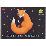 Альбом для рисования Hatber, "Артзверушки", А4, 40 листов, на скрепке, в ассортименте