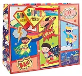 Пакет А4 26*32*12 "Супергерои. WOW" дет., бум.мат.ламинат