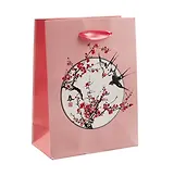 Пакет А6 12*16*6 "Ласточки" жен., бум.мат.ламинат