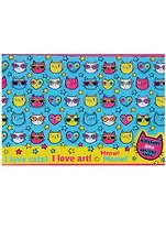 Альбом для рисования BG, I love cats, А4, 24 листа, в ассортименте