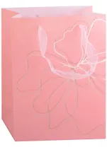 Пакет А5 25*19*8,5 "Pink print" жен., пластик