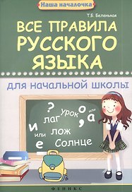 Все правила русского языка для начальной школы
