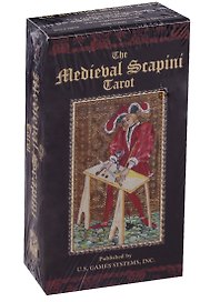 Таро Аввалон, Medieval Scapini Tarot Средневековое Таро Скарпини (карты+инструкция на англ. яз.) (коробка) (ПИ)